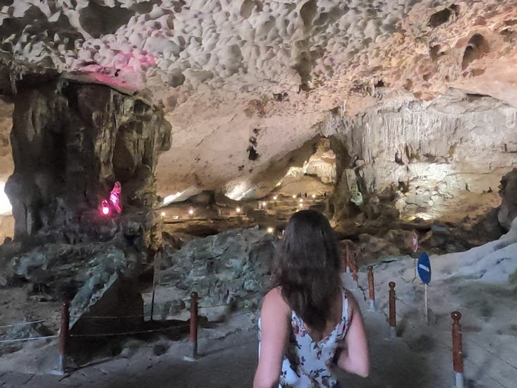 Sortie dans une cave de la baie