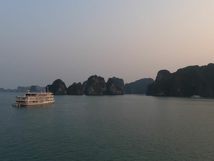 Vue de notre bateau!
