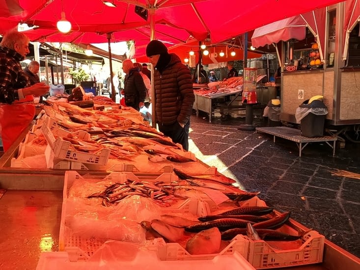 Catania - marché de poisson