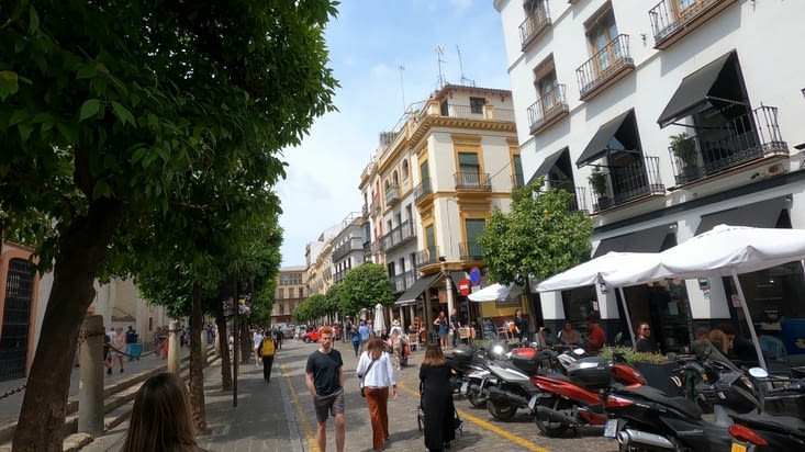 Les rues de Seville