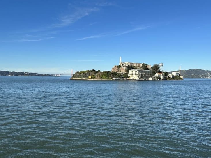 Arrivée sur Alcatraz