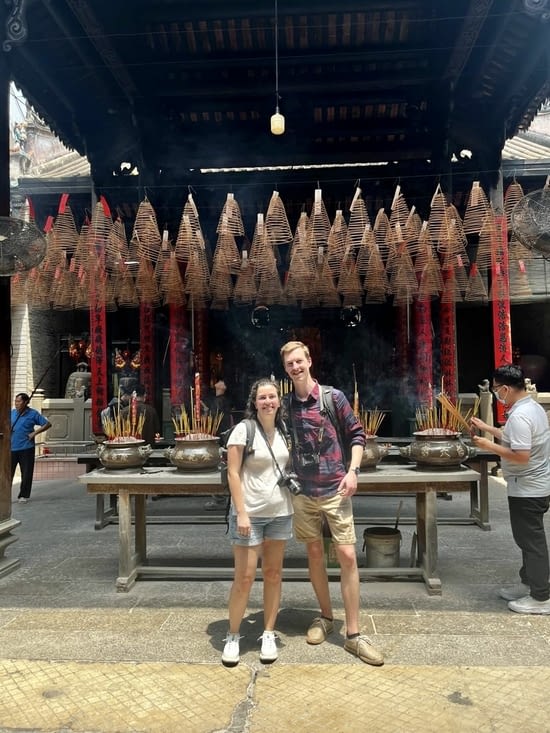 Visite d’un temple chinois