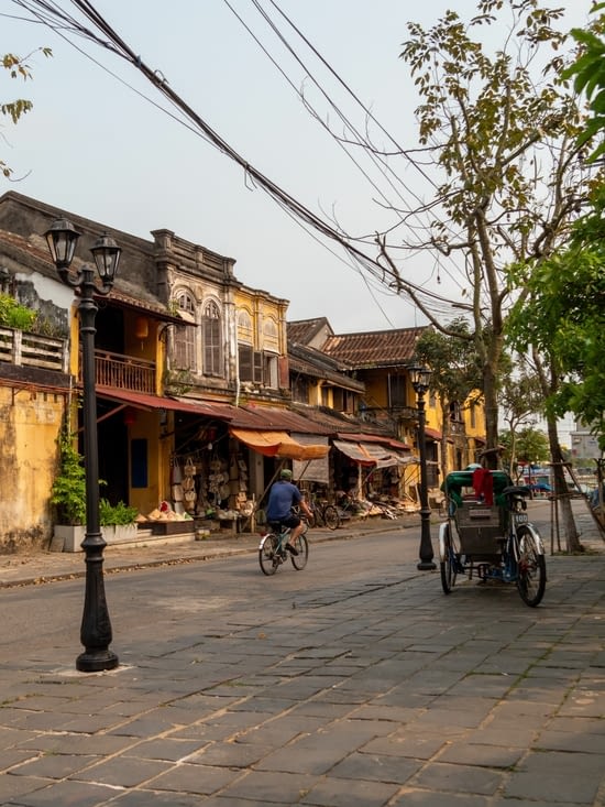 Anciennes maisons du centre-ville de Hoi An
