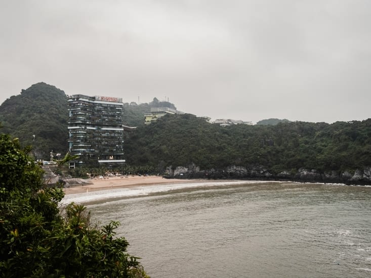 Un hôtel végétalisé en front de mer
