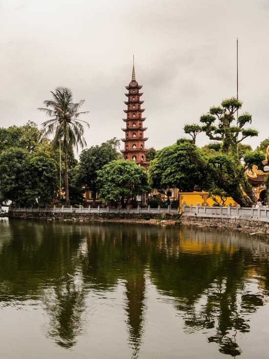 La pagode Tran Quoc de Hanoï