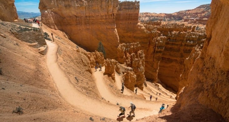 Le sentier est millénaire
