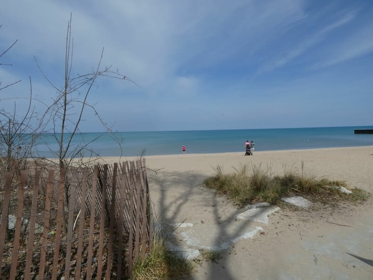 Abords du lac Michigan