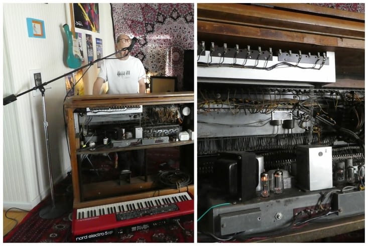 Rick et son orgue Hammond