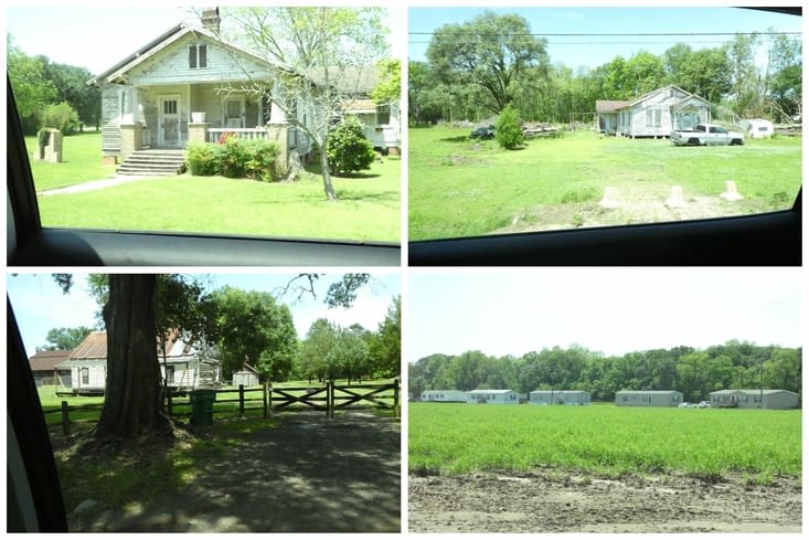 Sur la route, habitat diversifié