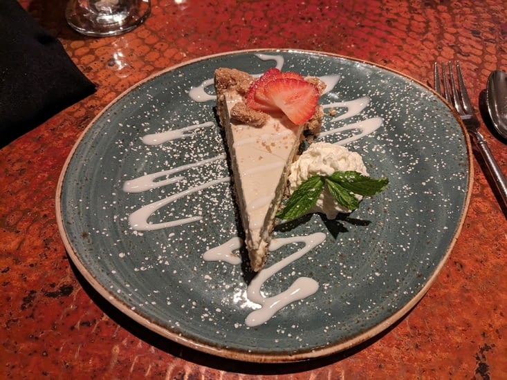 Très bon classique cheese cake