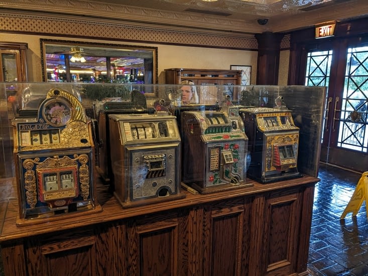 Les vieilles machines à sous