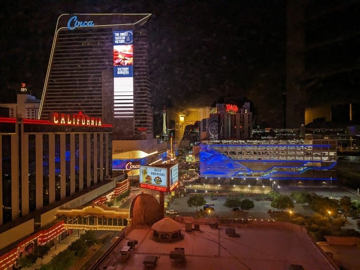 La vue depuis notre chambre