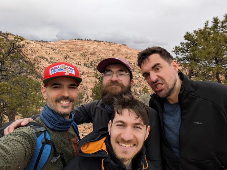 Petit selfie avant l'objectif !