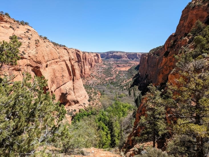 Point de vue du 2eme sentier