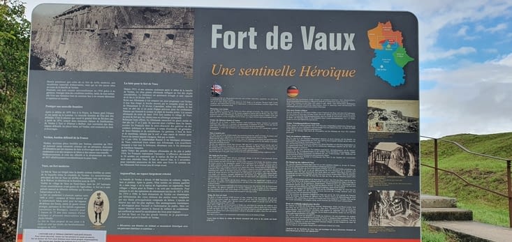 Le Fort de Vaux durant la bataille de Verdun