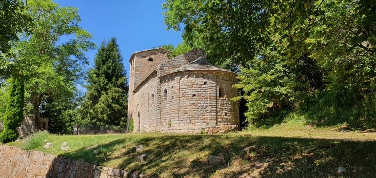 église Romaine "St Marti De Surroca - XI siècle" 1
