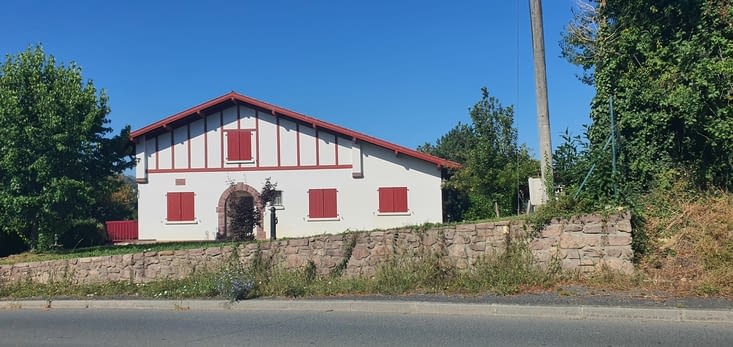 Maison typique de la région du Pays Basque