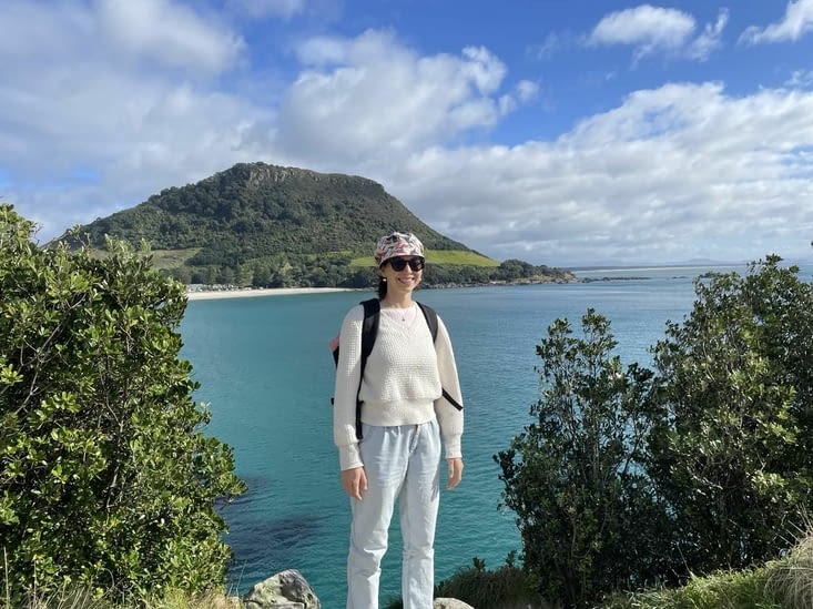 Une ville en bord d'océan