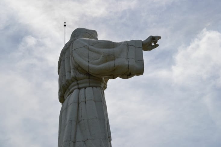 Jésus de la Misericordia, qui domine la ville de San Juan del Sur