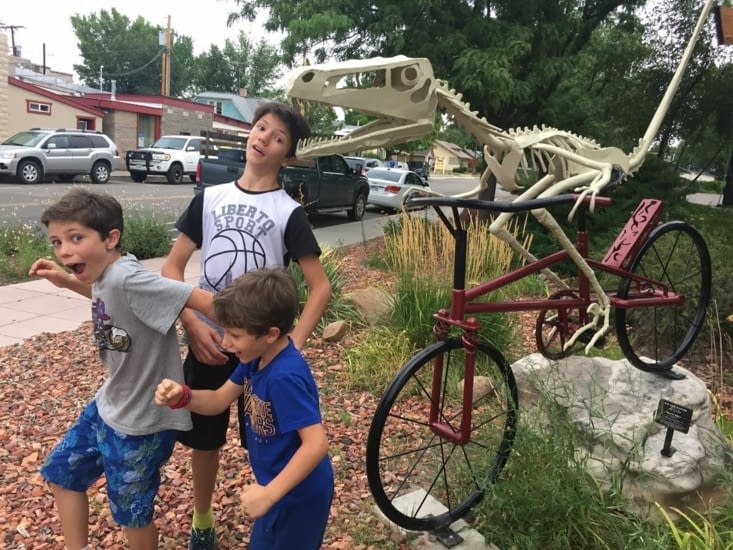 Fruita, ville du vélo et des dinos