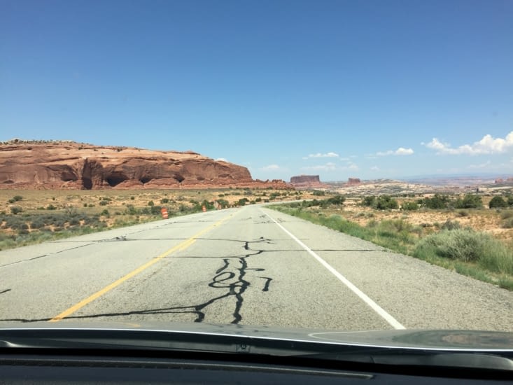 En route pour Canyonlands