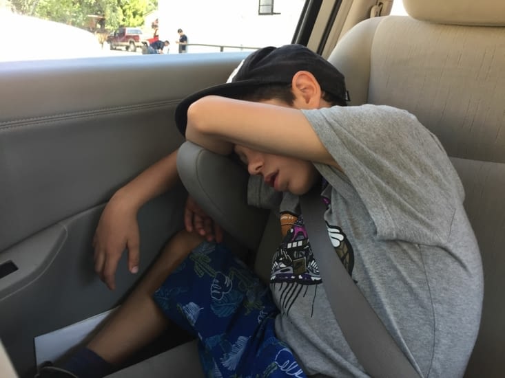 Le dab "endormi" de Mateo