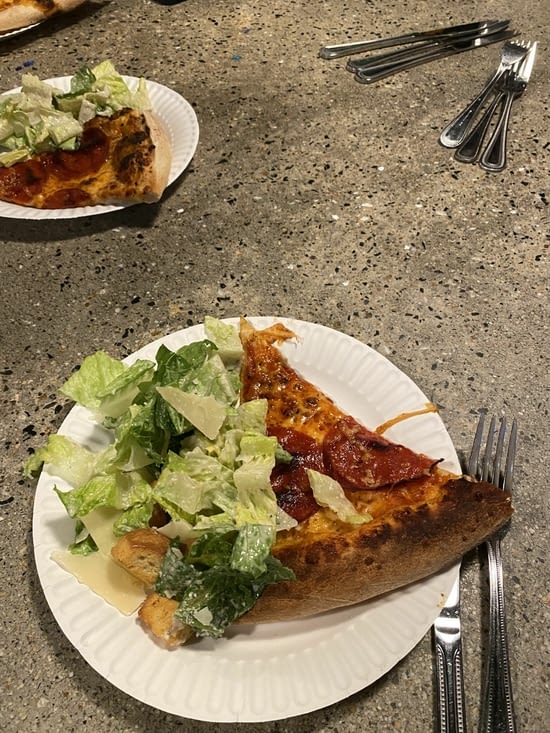 Pepperoni pizza ! I crave it everyday since then