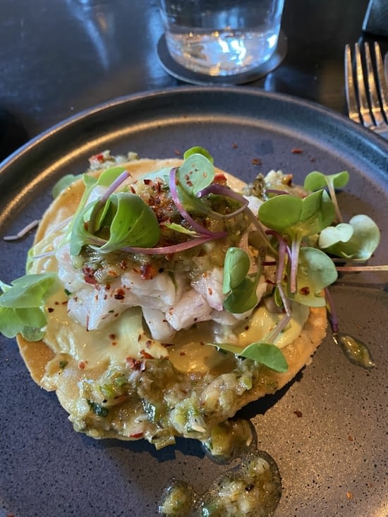 Lobster dish at the restaurant 😍