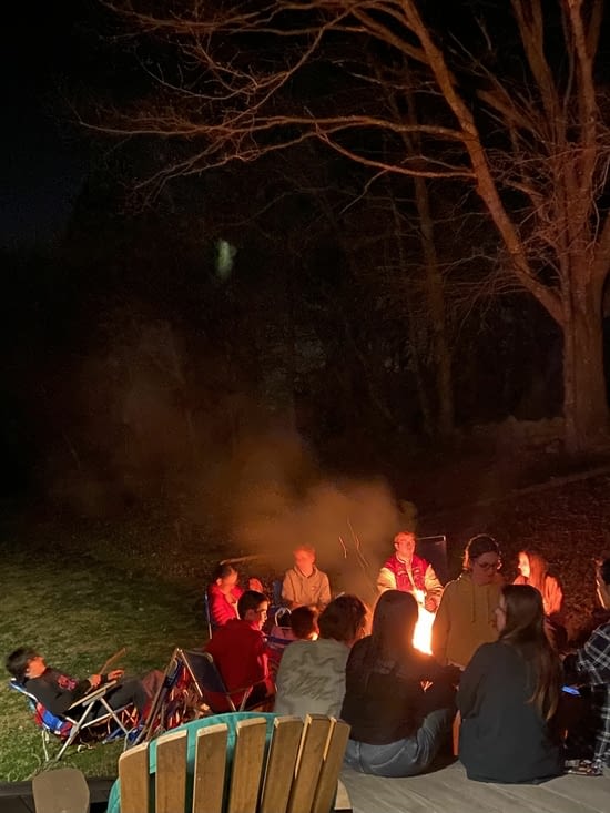 Bonfire at Molly’s 🌅