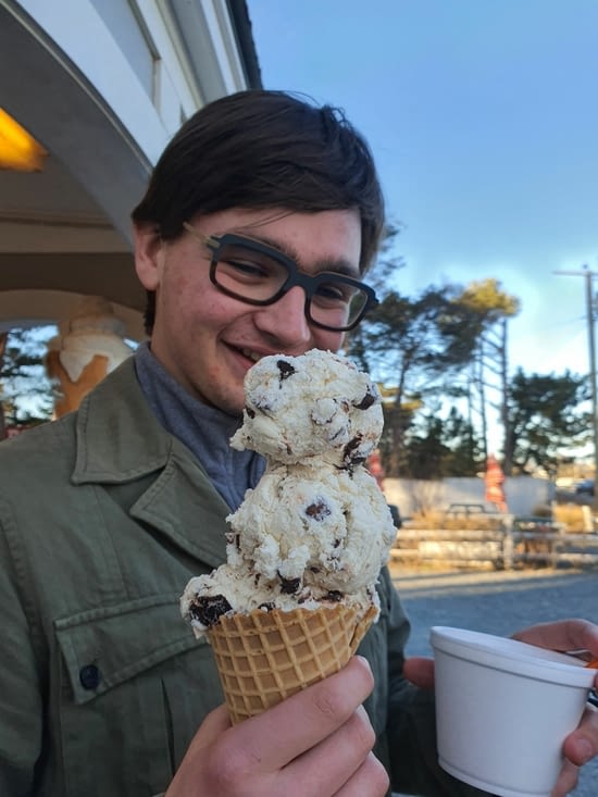 Ice cream biggest size