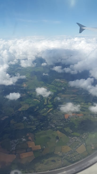 On arrive en Irlande 