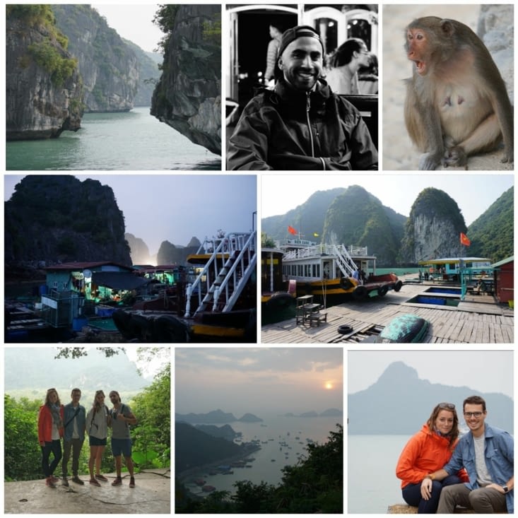 Cat ba sur la baie Lan Ha