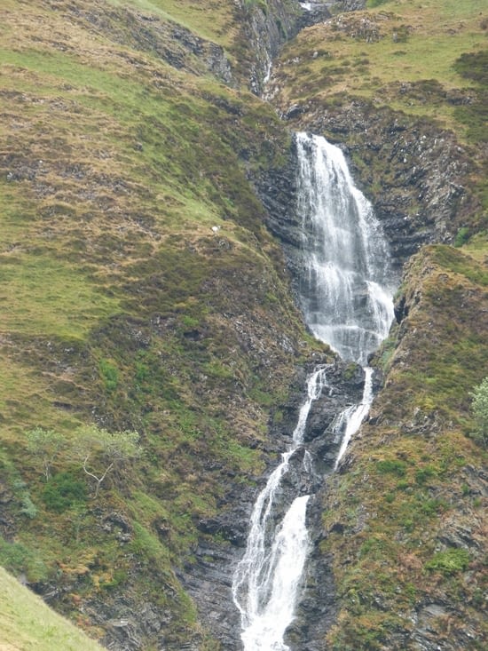 The Grey Mare's tail Waterfall