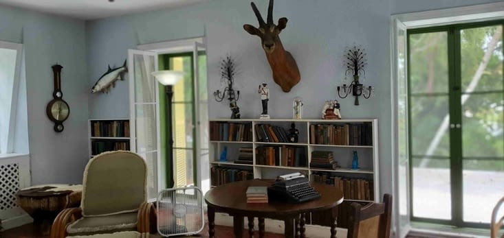 Le bureau d'Hemingway