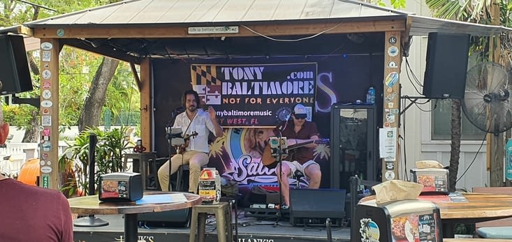 Le groupe au Garbo's