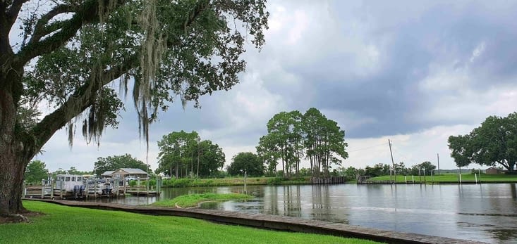 Près de l'endroit où l'on s'est arrêté pour la nuit