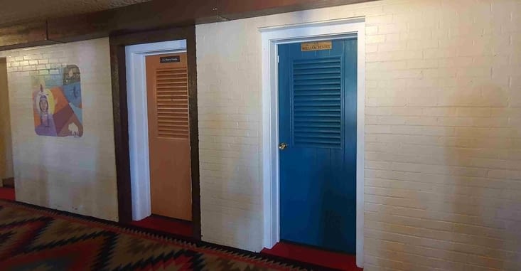 Les chambres: notamment celle d'Henri Fonda