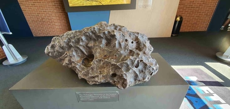 Le plus gros des fragments récupérés du météorite