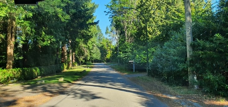 Le coin de notre parking de nuit