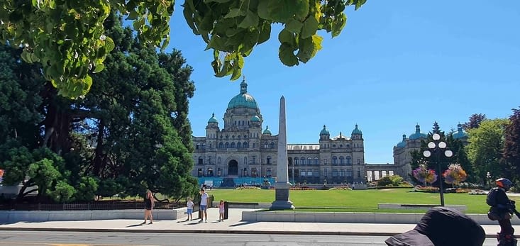 Le parlement de la Colombie-Britanique