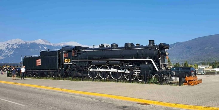 La locomotive célèbre de Jasper