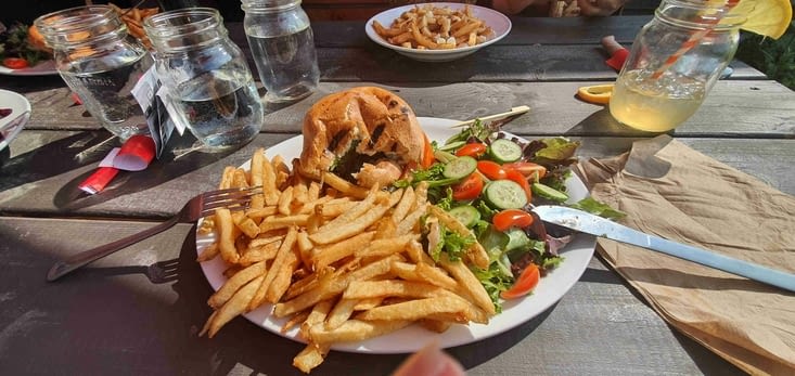 On préfère un burger de renne avec frittes