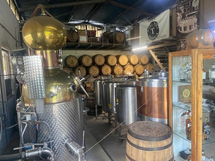Visite de la distillerie de rhum