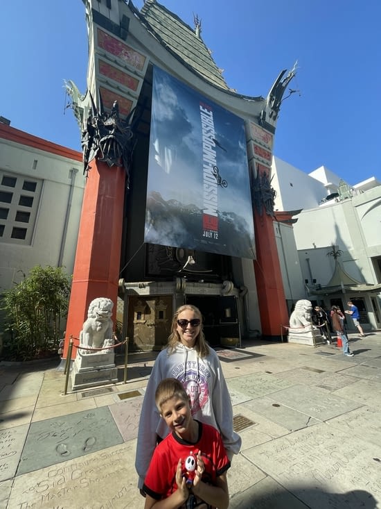 Puis passage au chinese theater