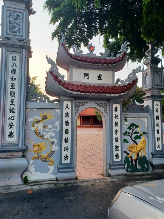 Deuxième lieu d'entraînement trouvé  : le Temple Dinh Gia Thuong
