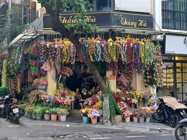La rue des fleurs