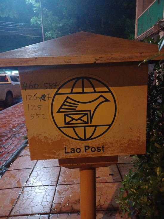 La poste laotienne