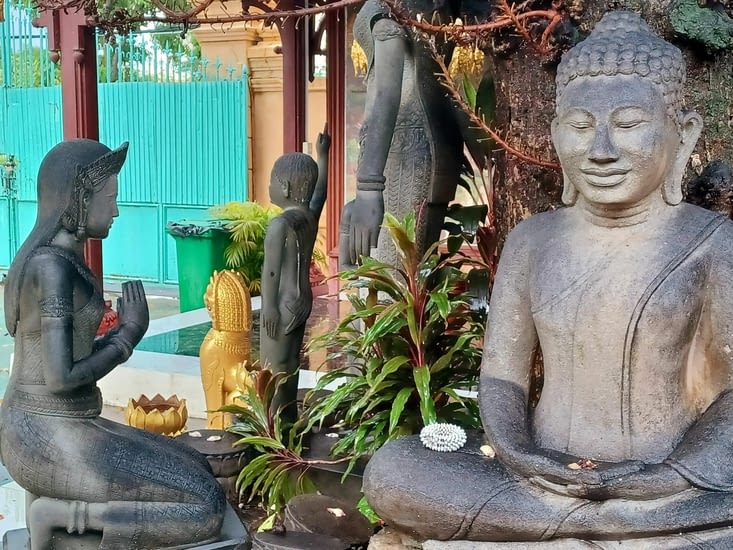 Bouddha qui médite