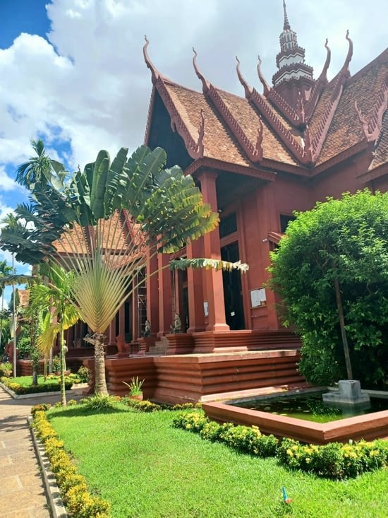 Visite du musée national du Cambodge