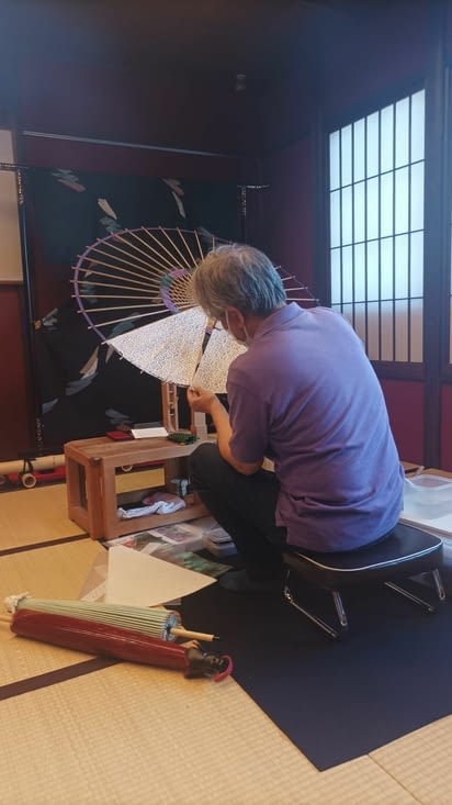 Fabrication traditionnelle d'ombrelles